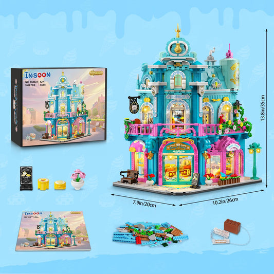 Castle Dairy Bakery Store Building Set