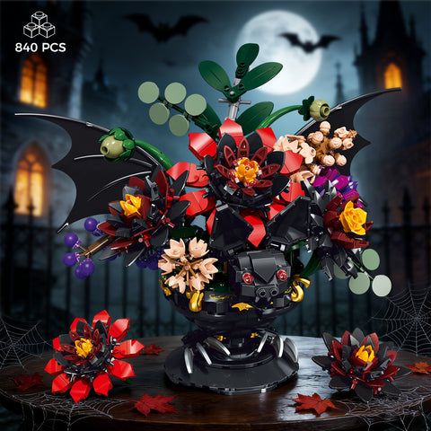 Hogokidstoys Gothic Blooming Bat Flower Collection