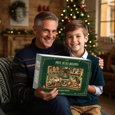 Magic Potion Booknook Building Set with Light