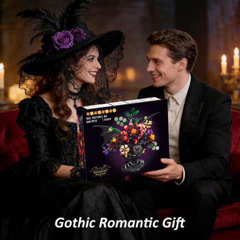 Hogokidstoys Gothic Blooming Bat Flower Collection