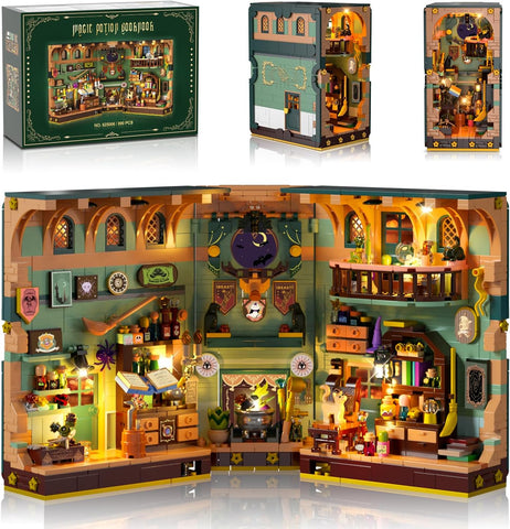 Magic Potion Booknook Building Set with Light