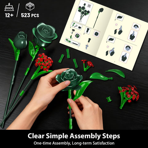 Flowers Bouquet Building Set
