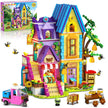 HOGOKIDS Beekeeping & Bakery House Building Toy with LED Light - 1084PCS，Ages 8-12+ Years
