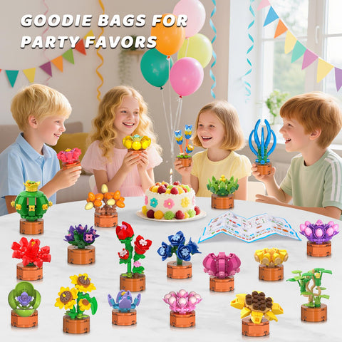CUBIMANA 24 Pack Succulent Party Favors | Easter Gift for Kids