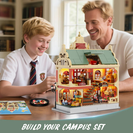 University Club House Building Set with Light