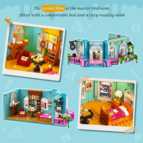 Castle Dairy Bakery Store Building Set