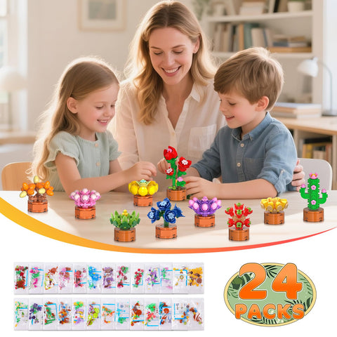 CUBIMANA 24 Pack Succulent Party Favors | Easter Gift for Kids
