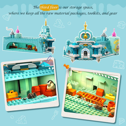 Castle Dairy Bakery Store Building Set