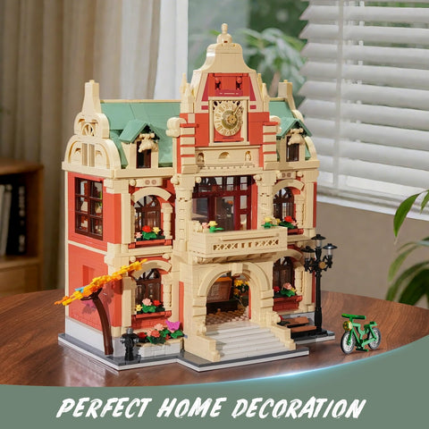 University Club House Building Set with Light