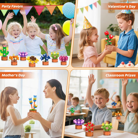 CUBIMANA 24 Pack Succulent Party Favors | Easter Gift for Kids