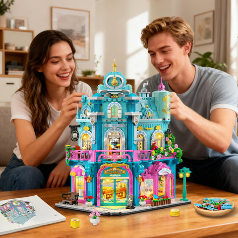 Castle Dairy Bakery Store Building Set