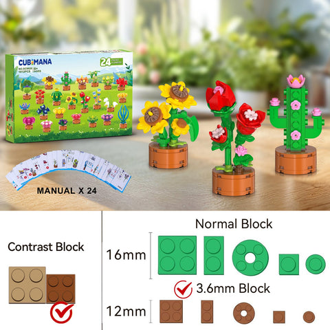 CUBIMANA 24 Pack Succulent Party Favors | Easter Gift for Kids