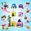 HOGOKIDS Beekeeping & Bakery House Building Toy with LED Light - 1084PCS，Ages 8-12+ Years